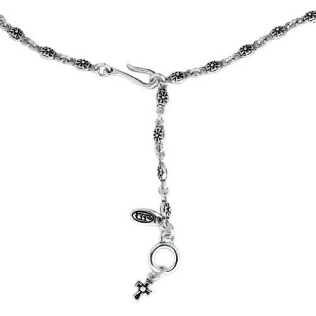 Justin Davis(ジャスティンデイビス)の美品◆JUSTIN DAVIS◆TINY CROSS CHAIN◆70cm◆希少 メンズのアクセサリー(ネックレス)の商品写真