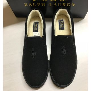 ポロラルフローレン(POLO RALPH LAUREN)の新品もこもこスリッポン❤︎ポロラルフローレン (スリッポン/モカシン)