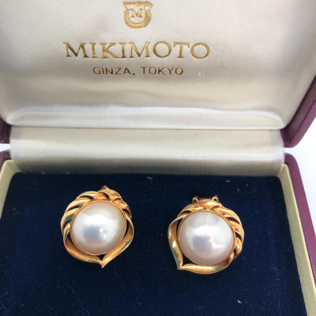 MIKIMOTO - アルテイマ様専用 MIKIMOTO マベパールイアリング 18Kの