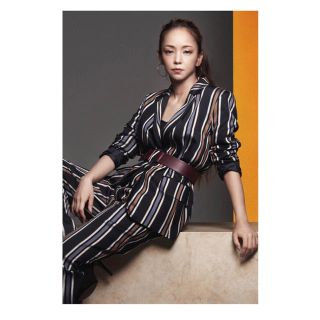 エイチアンドエム(H&M)ののっちゃんさん専用 安室奈美恵 × H&M パンツ ジャケット ベルト(カジュアルパンツ)