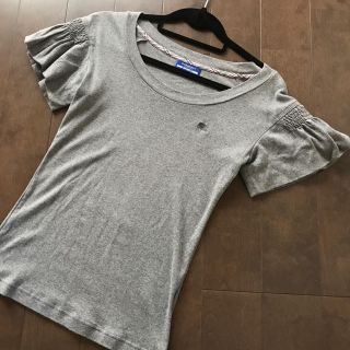 バーバリーブルーレーベル(BURBERRY BLUE LABEL)のめぐりん様専用 バーバリー グレーTシャツ(Tシャツ(半袖/袖なし))