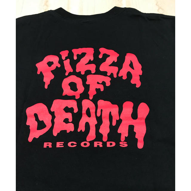 HIGH!STANDARD(ハイスタンダード)のpizza  of death ロゴ半袖Tシャツ☆Hi-standard☆横山健 メンズのトップス(Tシャツ/カットソー(半袖/袖なし))の商品写真