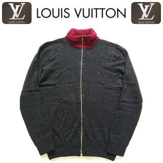 ルイヴィトン(LOUIS VUITTON)の09AW LOUIS VUITON 最高級カシミアジップアップタートルニット M(ニット/セーター)