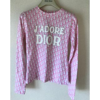 クリスチャンディオール(Christian Dior)のディオール ロンティ ピンク(Tシャツ(長袖/七分))