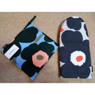 マリメッコ(marimekko)の【新品・タグ付】マリメッコ　ウニッコ　鍋つかみ(収納/キッチン雑貨)