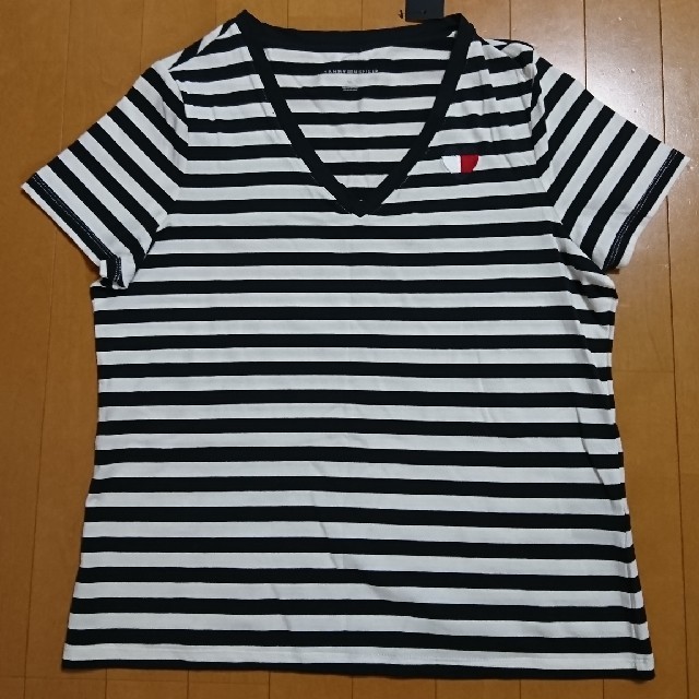 TOMMY HILFIGER(トミーヒルフィガー)のトミー ボーダーＴシャツ レディースのトップス(Tシャツ(半袖/袖なし))の商品写真