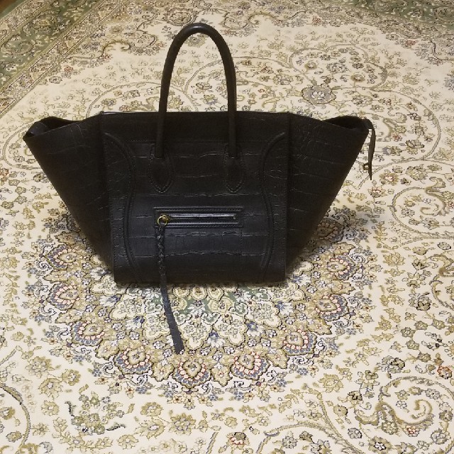 celine(セリーヌ)の★入手困難★セリーヌラゲージファントムクロコ型押し レディースのバッグ(ハンドバッグ)の商品写真