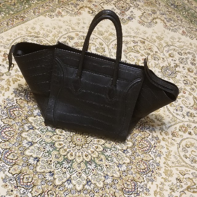 celine(セリーヌ)の★入手困難★セリーヌラゲージファントムクロコ型押し レディースのバッグ(ハンドバッグ)の商品写真