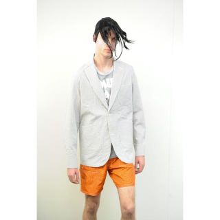 コムデギャルソンオムプリュス(COMME des GARCONS HOMME PLUS)の14SS GANRYU 転写プリント ナイロンショートパンツ(ショートパンツ)