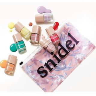 スナイデル(SNIDEL)の① snidel ネイル7本セット&ポーチ(マニキュア)