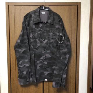 アベイシングエイプ(A BATHING APE)のア ベイシング エイプ カラーカモミリタリーシャツ(シャツ)