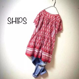 シップス(SHIPS)のSHIPS シップス☆エスニックワンピース☆アーバンリサーチ.ナノユニバース(ミニワンピース)