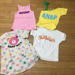 アナップキッズ(ANAP Kids)のアナップ 110一枚 120 三枚セット (Tシャツ/カットソー)