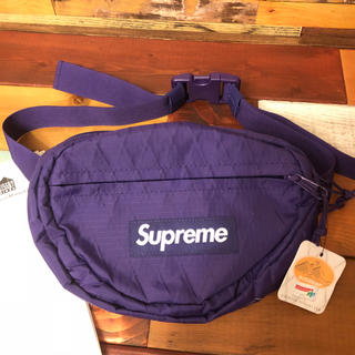 シュプリーム(Supreme)のSupreme Waist Bag Purple ウエストバッグ 紫(ウエストポーチ)