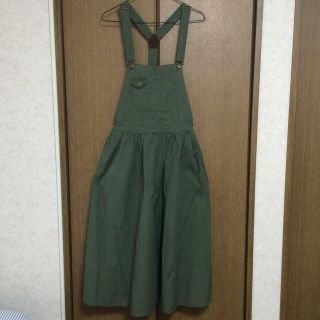 ダブルクローゼット(w closet)のw closet ジャンパースカート(ロングスカート)