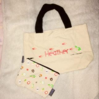 ヘザー(heather)のミニバック(ハンドバッグ)