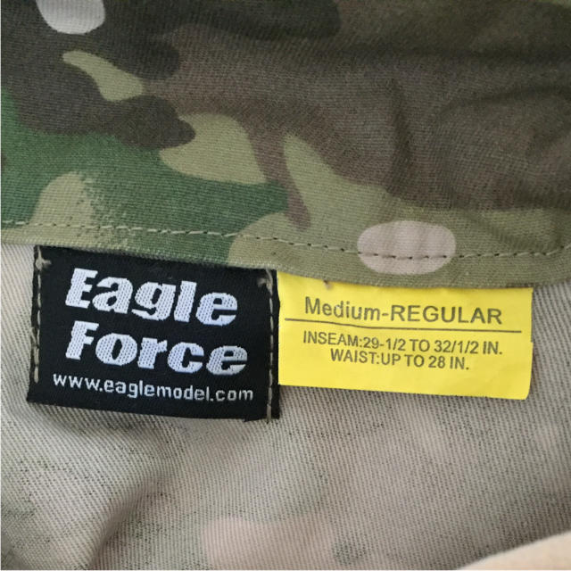 Eagle Force サバゲー 迷彩服 上下セット