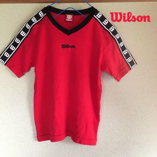 ウィルソン(wilson)の新品同様 ウィルソン ショート丈Tシャツ(Tシャツ(半袖/袖なし))