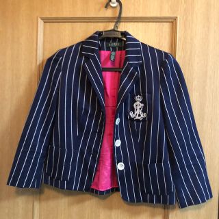 ラルフローレン(Ralph Lauren)のラルフローレン ストライプジャケット(テーラードジャケット)