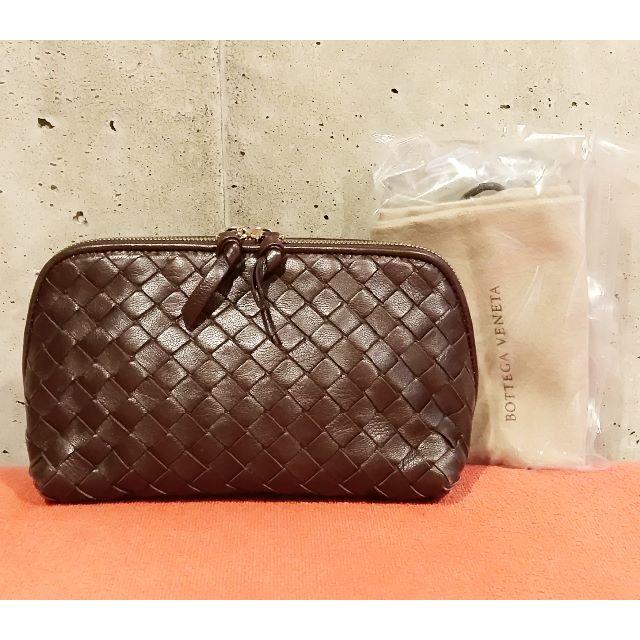BOTTEGA VENETA ボッテガべネタ ネロ ナッパ コスメティックケース
