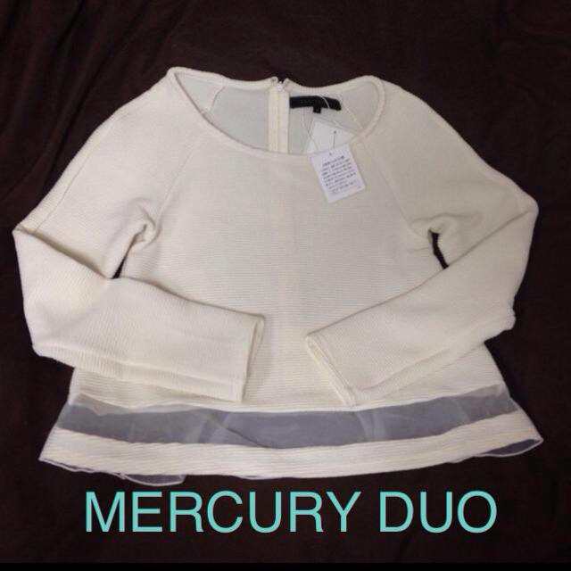 MERCURYDUO(マーキュリーデュオ)のマーキュリーTOPS新品 レディースのトップス(カットソー(長袖/七分))の商品写真