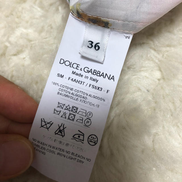 ドルチェ＆ガッバーナ  お花柄スカート サイズ36