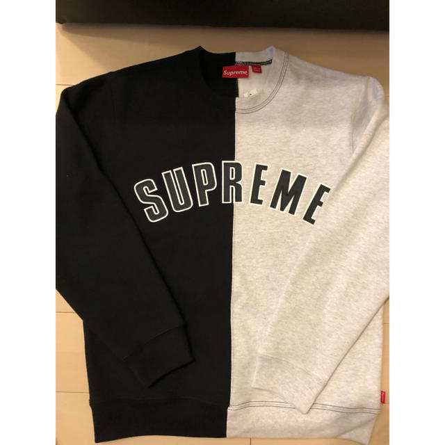 supreme split crewneck sweat shirt シュプ