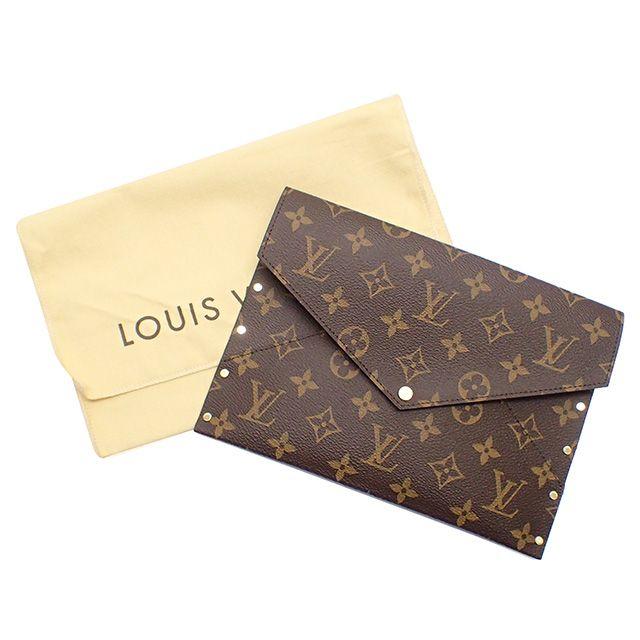 未使用Louis Vuitton　アンヴェロップＭＭクラッチポシェットモノグラム