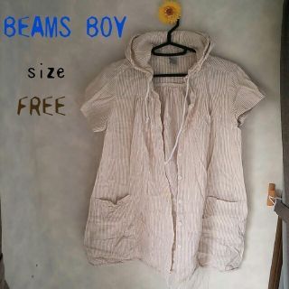 ビームスボーイ(BEAMS BOY)のBEAMSBOY＊ｽﾄﾗｲﾌﾟシャツ(シャツ/ブラウス(半袖/袖なし))