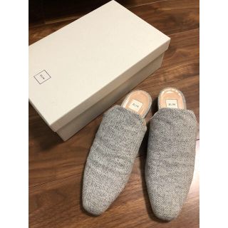 ユナイテッドアローズ(UNITED ARROWS)のELIN ツイードバブーシュ(サンダル)