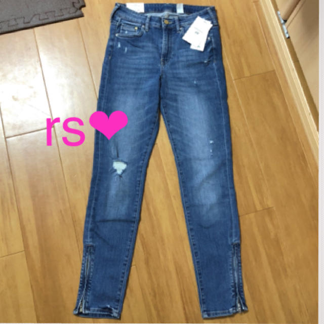 新品❤️安室奈美恵×H&Mスキニーデニム 27インチ 2