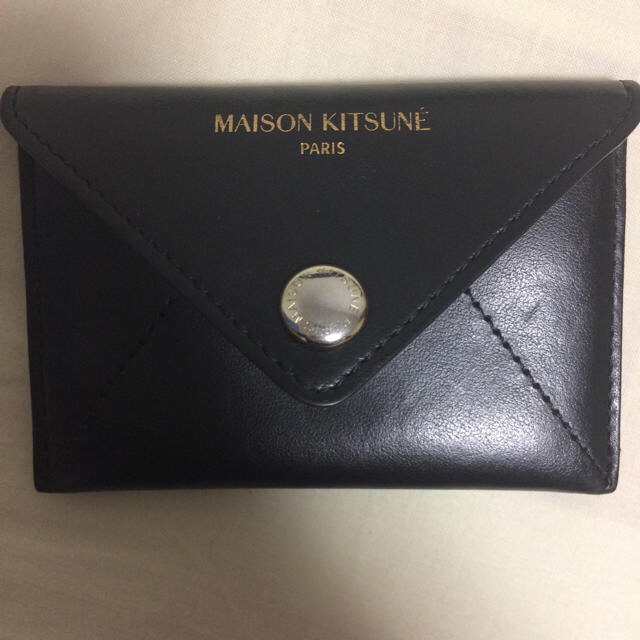 MAISON KITSUNE'   メゾンキツネ カードケース 名刺入れ 金欠のため