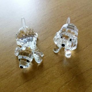 SWAROVSKI - tera様専用スワロフスキー 犬 置物 SWAROVSKYの SWAROVSKI - tera様専用スワロフスキー 犬 置物 SWAROVSKYの