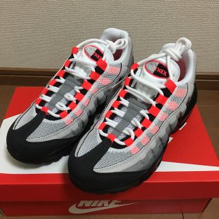 ナイキ(NIKE)の【24cm】ナイキ エアマックス95  ソーラーレッド(スニーカー)