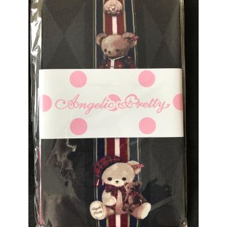 アンジェリックプリティー(Angelic Pretty)のAngelic pretty British bear タイツ 黒 (タイツ/ストッキング)