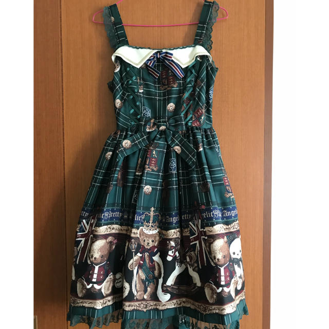 Angelic Pretty(アンジェリックプリティー)のAngelic pretty British bear ジャンスカ レディースのレディース その他(その他)の商品写真