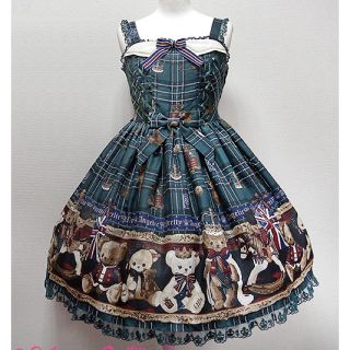 アンジェリックプリティー(Angelic Pretty)のAngelic pretty British bear ジャンスカ(その他)