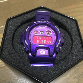 ジーショック(G-SHOCK)のG-SHOCK 箱付き パープル(腕時計(デジタル))
