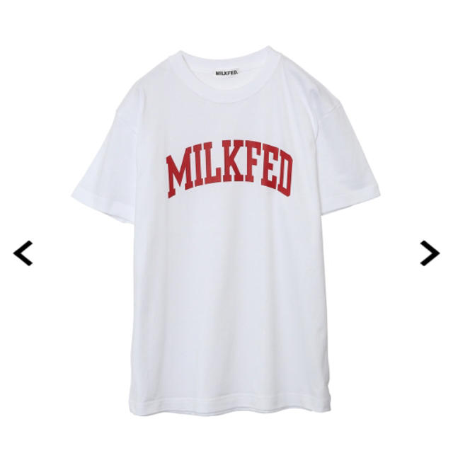 MILKFED.(ミルクフェド)のミルクフェド  tシャツ レディースのトップス(Tシャツ(半袖/袖なし))の商品写真