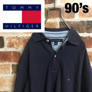 トミーヒルフィガー(TOMMY HILFIGER)のTOMMY HILFIGER ポロシャツ トミーフィルフィガー 90’s S(ポロシャツ)