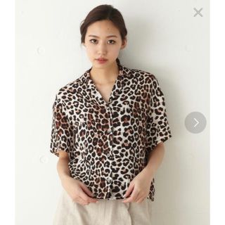 マウジー(moussy)のレオパードシャツ (シャツ/ブラウス(半袖/袖なし))