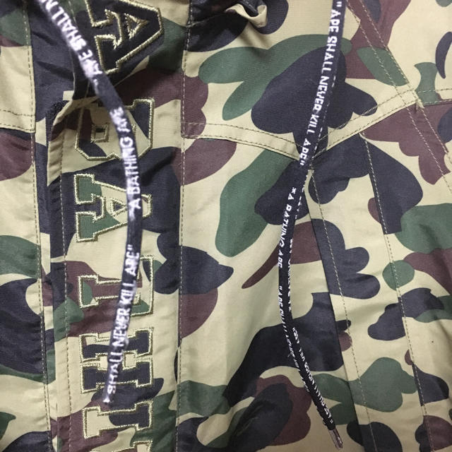 A BATHING APE(アベイシングエイプ)のa bating ape ベイプ マウンテンパーカー メンズのトップス(パーカー)の商品写真