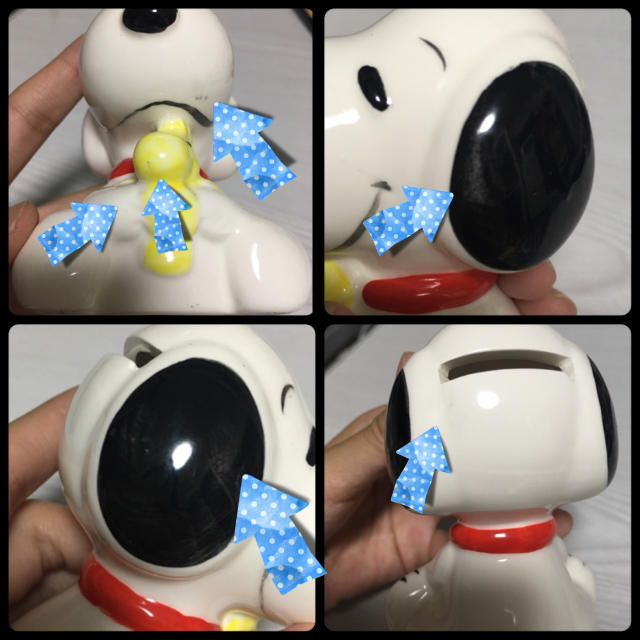 Snoopy Poko様専用 スヌーピー 貯金箱 陶器の通販 By Yuzu S Shop スヌーピーならラクマ