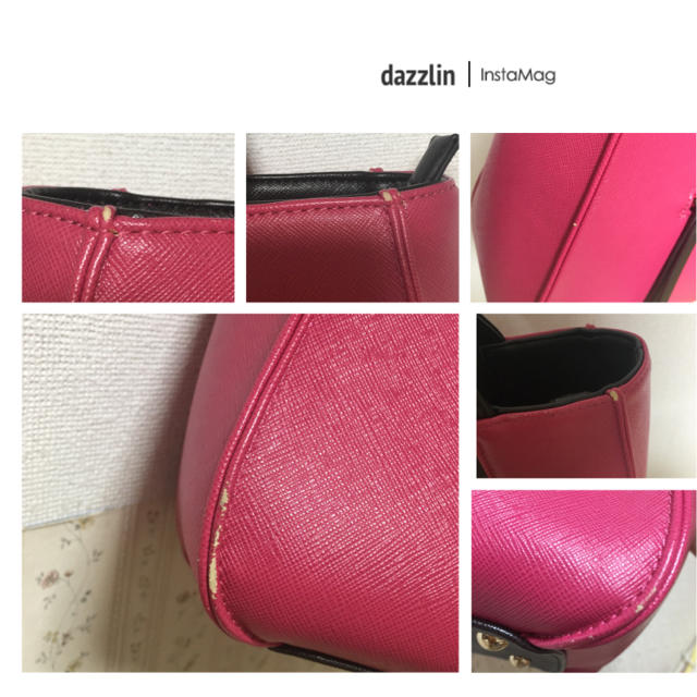 dazzlin(ダズリン)のdazzlin リボンバッグ ピンク レディースのバッグ(ハンドバッグ)の商品写真