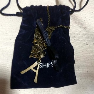 シップス(SHIPS)のships ネックレス モチーフ A simple(ネックレス)