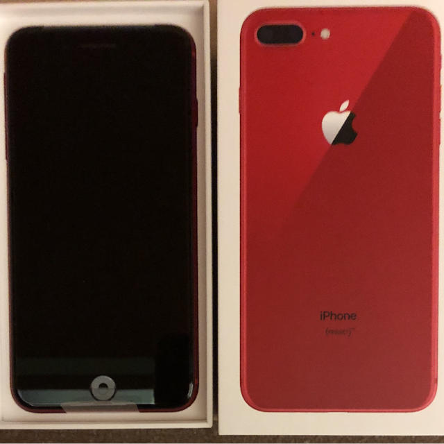 iPhone8 Plus 64GB RED simフリー 新品レッド状態