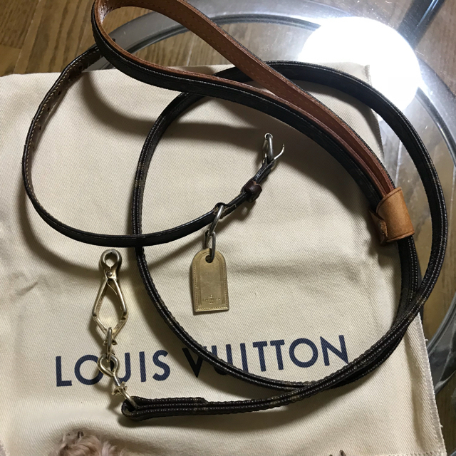 LOUIS VUITTON(ルイヴィトン)のルイヴィトン小型犬用リードと首輪 ハンドメイドのペット(リード/首輪)の商品写真