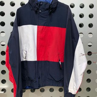 トミーヒルフィガー(TOMMY HILFIGER)のtommy hilfiger biglogo flag リバーシブル ジャケット(ブルゾン)