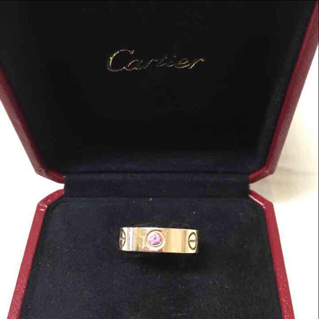 Cartier - カルティエ ラブリング ダイヤ1P