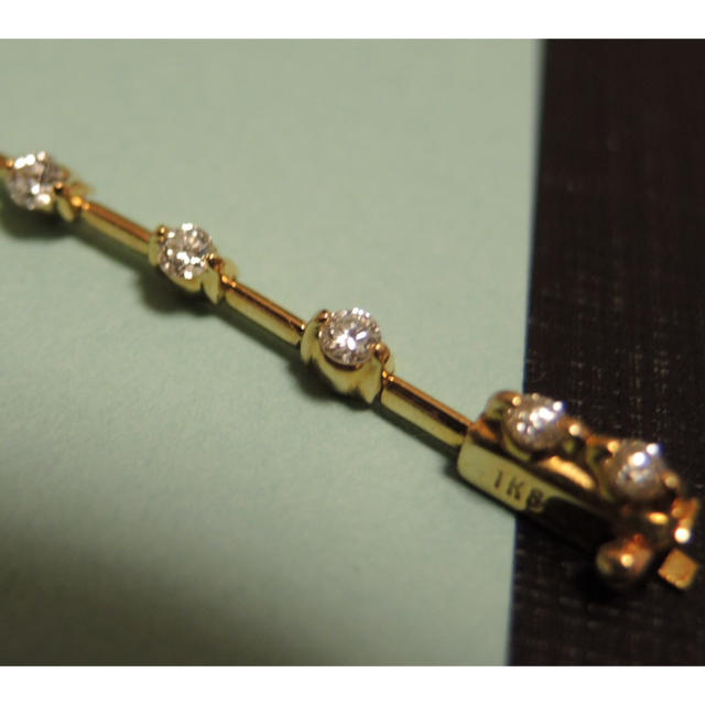 DE BEERS(デビアス)のブレスレット LINE デビアス 1.25kt k18 レディースのアクセサリー(ブレスレット/バングル)の商品写真